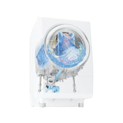 TOSHIBA ドラム式洗濯乾燥機 ZABOON グランホワイト TW-127XP1L(W)